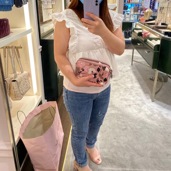 🆕🌹Kate Spade crossbody bag/pink multi colors - Picture 9 of 9